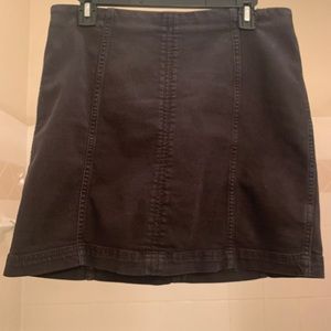 Free People Black Pencil Skirt Size 12